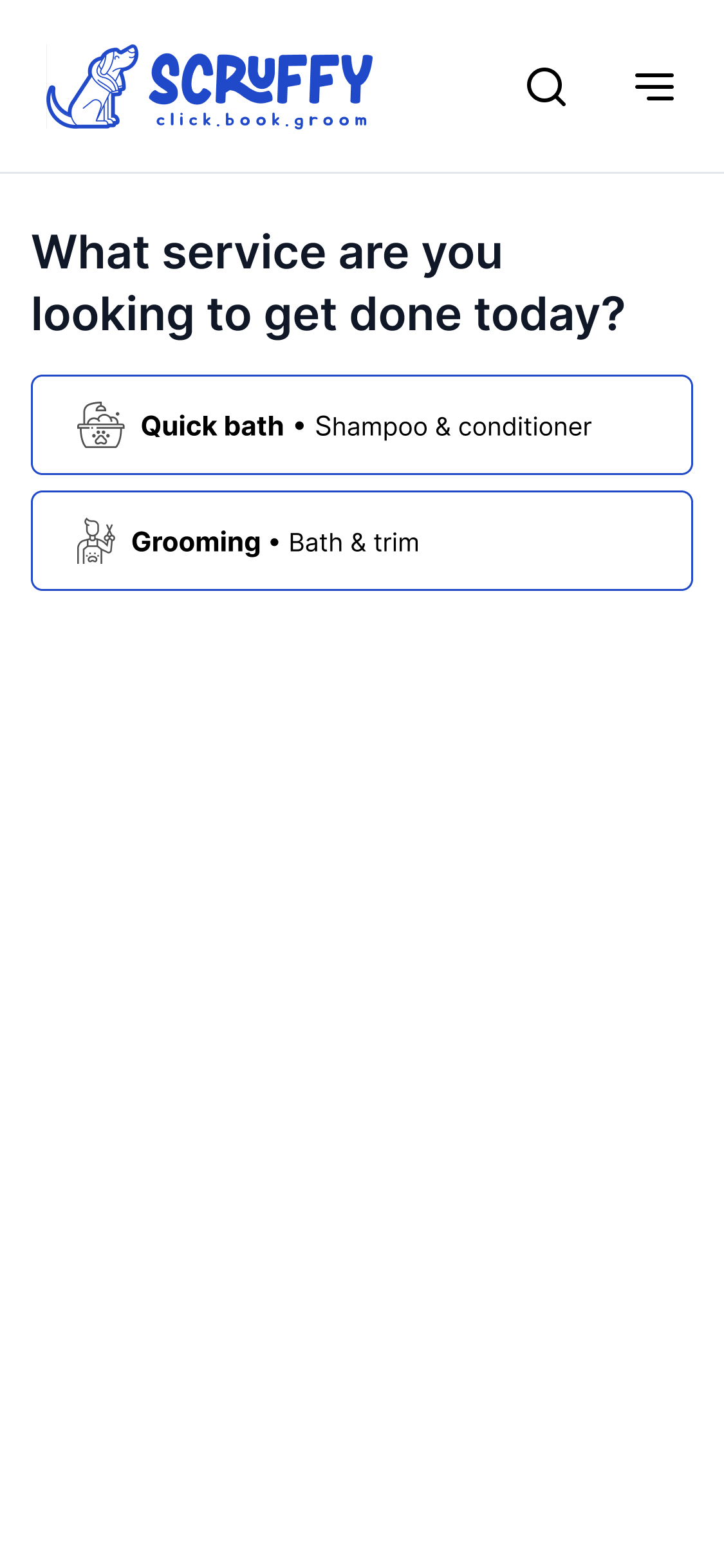 Customer screen 3